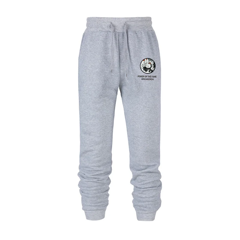 Mannen Broek Новая мода Jordan 23 Joggers Broek Mannelijke casual Joggingbroek Бодибилдинг Фитнес-трек Broek mannen Zwee - Цвет: Небесно-голубой