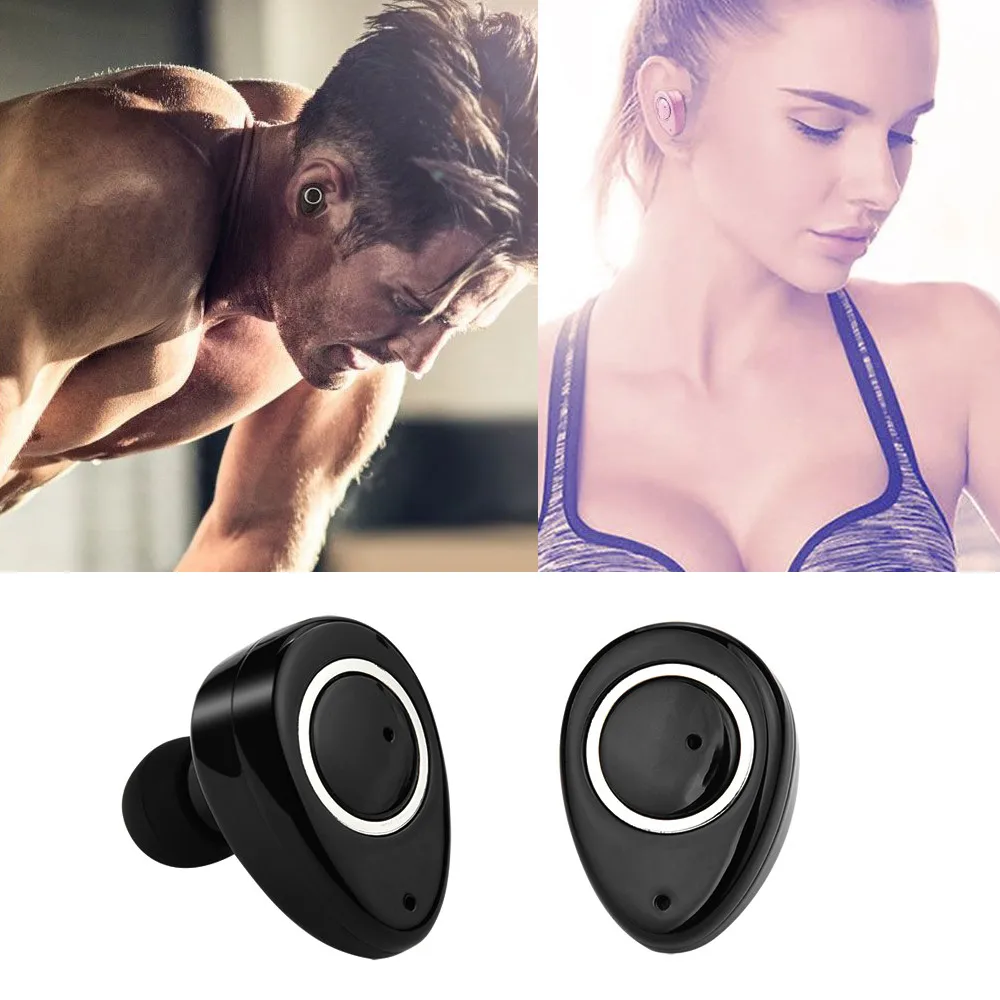 Bluetooth-гарнитура Mini TWS Twins беспроводные наушники-вкладыши стереонаушники дизайн для спорта легко переносится прочный F816