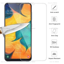 Protecteur d'écran pour Samsung Galaxy A50 A30 A505F SM A30 A305F A30S A50S 9H 2.5D, en verre trempé transparent