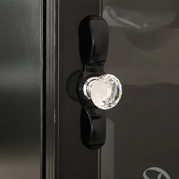 

1 pc 30mm Diamond Clear Crystal Glass Door Pull Drawer Cabinet Furniture Accessory Handle Knob Screw Hot Worldwide