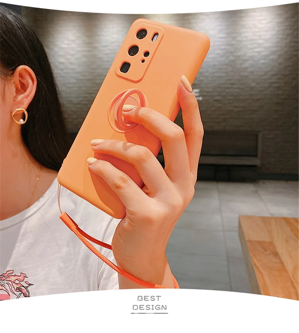 S20 Ultra S20Ultra S20 Plus S20FE Case Liquid Silicone Soft Ring Shockproof Cover for Samsung Galaxy S20 Ultra S20 fe Plus S20FE