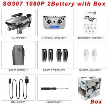 Sliver SG907 gps Дрон и камера 4K 5G Wifi RC Квадрокоптер оптический поток складной мини Дрон 1080P HD камера Дрон и игрушка Дрон подарок - Цвет: Sliver