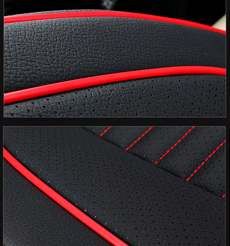 Универсальный чехол для автомобильных сидений кожаный для mercedes benz c200 e300 w211 w203 w204 ML Автомобильная подушка защитное покрытие автомобильного сиденья авто интерьер