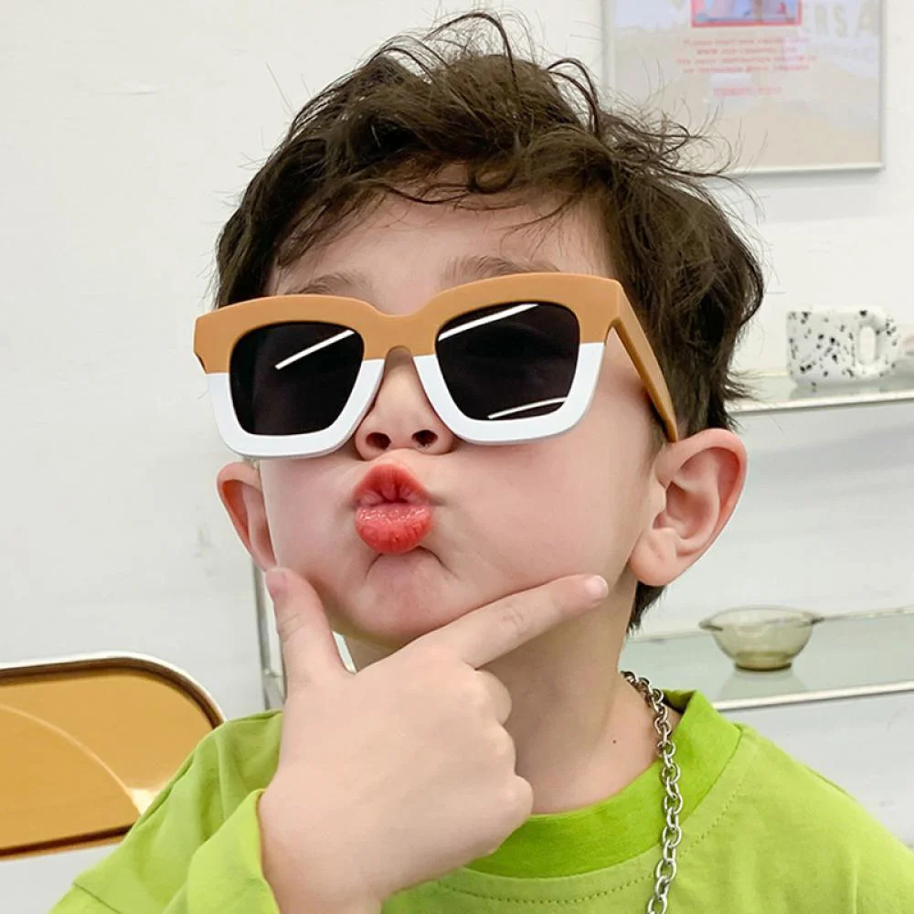 YAMEIZE Fashion Square Kids Sunglasses Children Sun Glasses Boys Girls Eyewear Baby Eyeglasses Outdoors Goggles Gafas De Sol UV