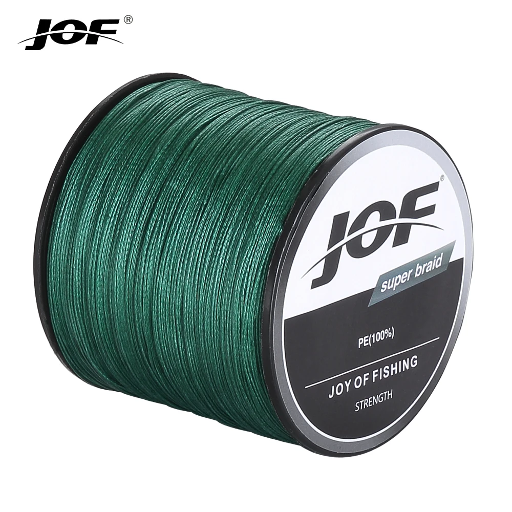 Jof4 Strands 2021 Braided Fishing Line 500m Multicolor Pe Multifilament