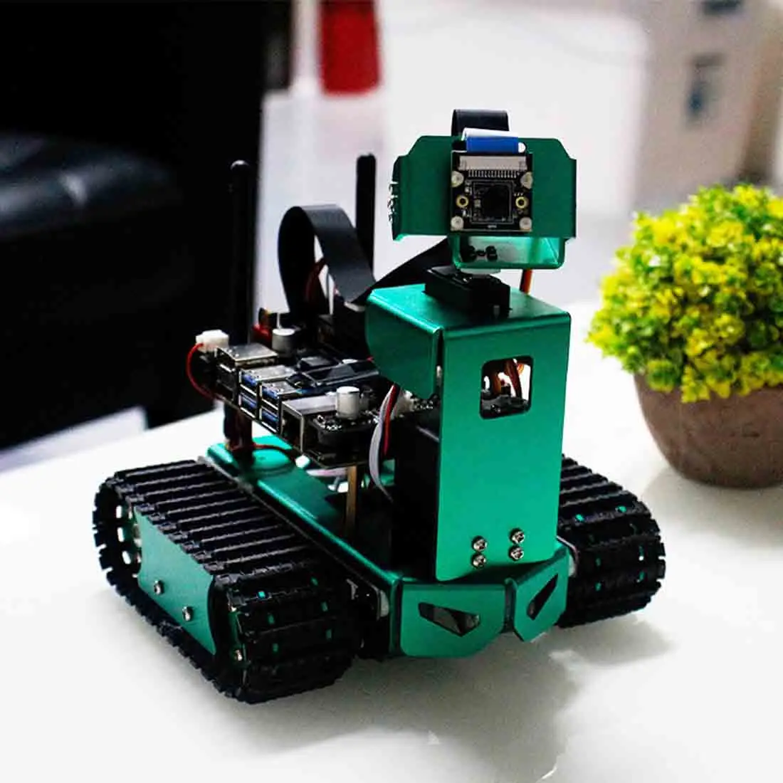  New Artificial Intelligence Car DIY 3DOF/2DOF Robot Car Kit with Development Board for Jetson Nano 