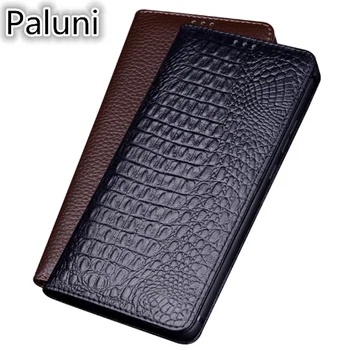 

Luxury Business Genuine Leather Magnet Flip Coque Case For HTC U Ultra/HTC U Play/HTC U12 Plus/HTC U11 Plus Flip Phone Cover