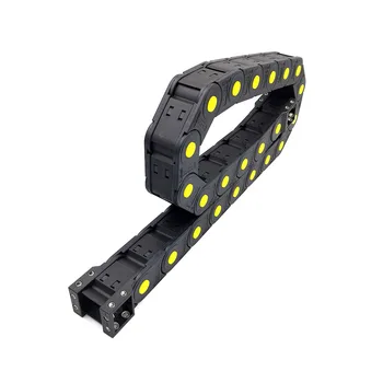 

1 Meter 20x38mm Wire Carrier Cable Tanks Drag Chain Enclosed open on both sides Towline Engraving Machine Parts Free shipping