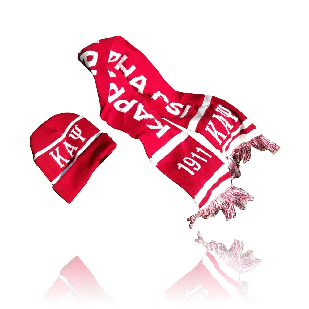 Шарф Omegaa Psi Phi зимний шарф для выпускного Kente палантин OMG шарф шапка набор вязаный шарф - Цвет: KAY