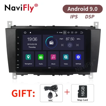 

NaviFly Touch Screen IPS DSP Android 9.0 Car Radio For Mercedes Benz W203 W209 W219 A-Class C-Class G-Class W463 Media Player BT