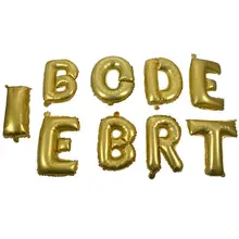 9 шт./лот, для невесты, золотой, серебряный воздушный шар из фольги вечерние свадебные украшения, свадебные вечерние принадлежности, золото