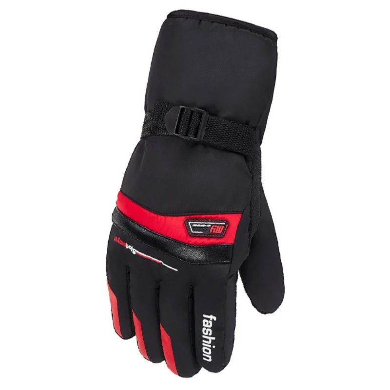 Зимние теплые перчатки унисекс водонепроницаемые ветрозащитные лыжные перчатки флисовые перчатки для сноуборда противоскользящие мотоциклетные Зимние перчатки для верховой езды