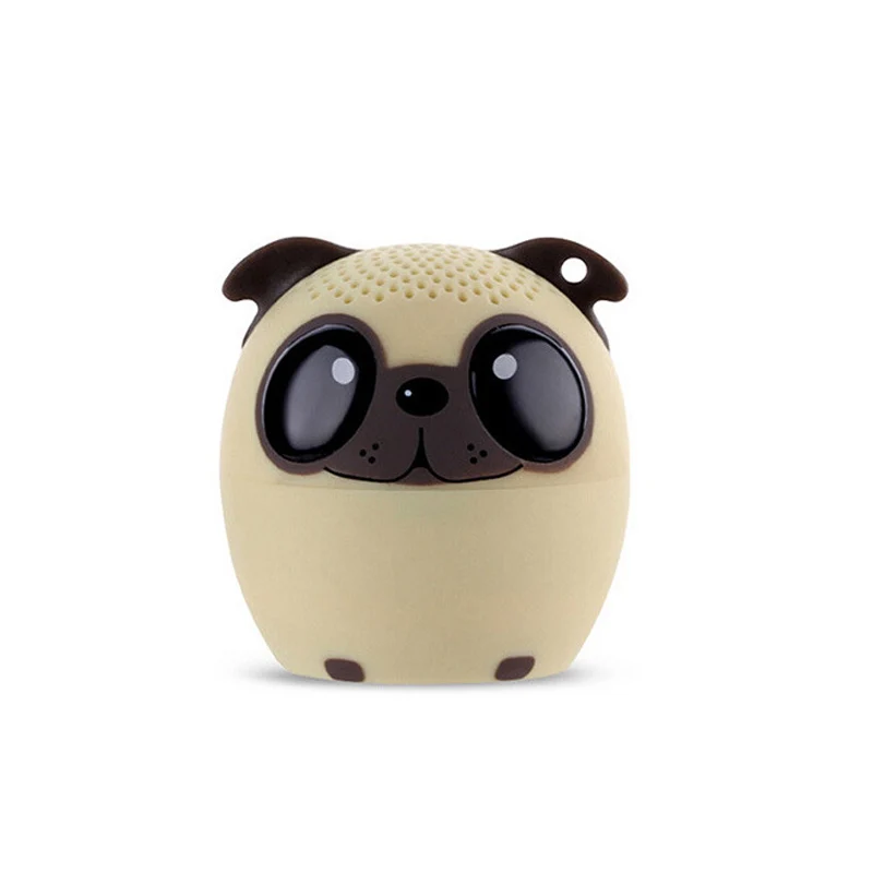 Beige Мини-животное Bluetooth динамик Портативный мультфильм открытый музыкальный плеер Stero Lound Динамик s поддержка автоспуска Handsfree - Цвет: Beige