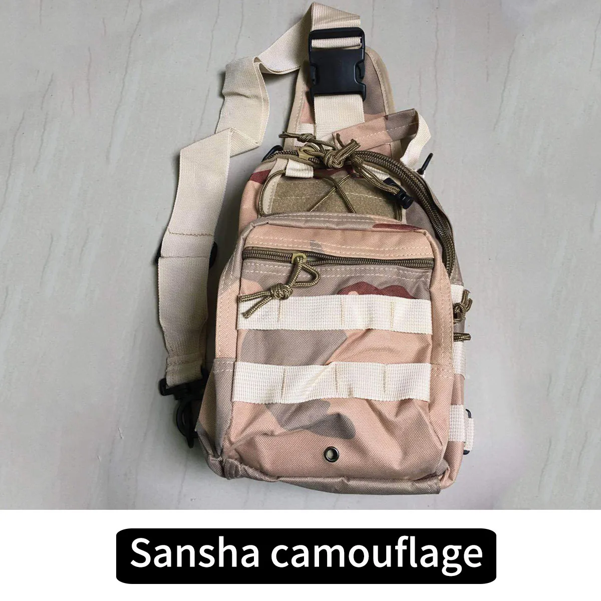 Sansha camouflage Камуфляжная Мужская Военная маленькая нагрудная сумка спортивная сумка на плечо косая сумка для писем уличная тактическая упаковка - Цвет: Sansha camouflage