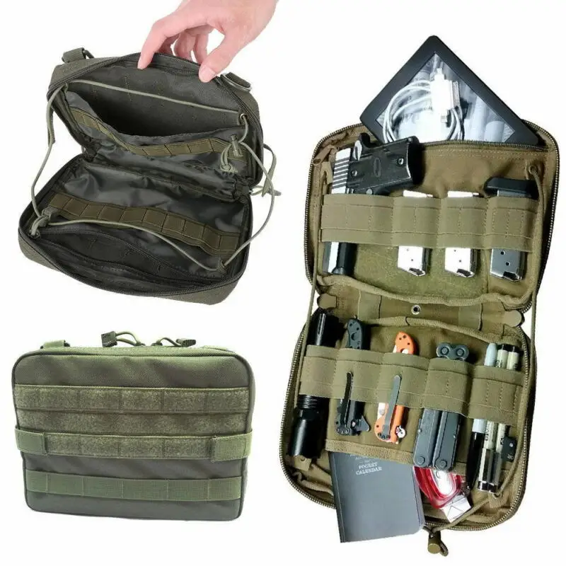 Многофункциональная тактическая Molle сумка CyberDyer EDC карманный органайзер Военная поясная сумка US