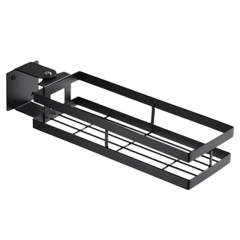 

Stainless Steel Kitchen Shelf Storage Rack 180 Degrees Rotating Seasoning Bottle Storage Shelf Seasoning Bottle Storage Shelf Wa