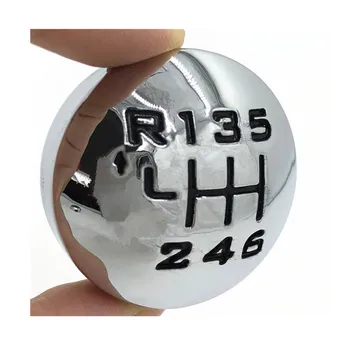 

6 Speed Gear Shift Knob Lever Stick Cover Cap For Peugeot 307 308 3008 407 5008 Partner B9 Tepee For Citroen C3 (A51) C4 Picasso