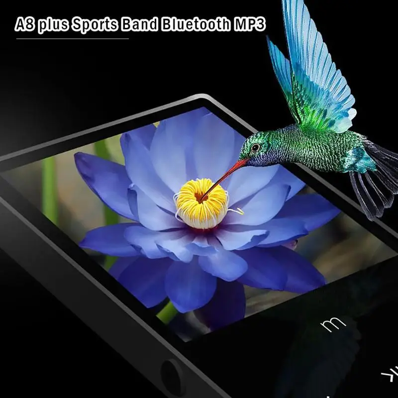 A7/A8 Plus Bluetooth металлический сенсорный экран 8 ГБ MP3 музыкальный плеер MP4 медиа FM видео рекордер 9*4*0,8 см