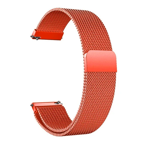 Ремешок 20 мм 22 мм для samsung galaxy watch 46 мм 42 мм gear S3 frontier S2 huawei gt band amazfit gts/pace/bip/GTR 47 мм/42 мм ремешок - Цвет ремешка: orange