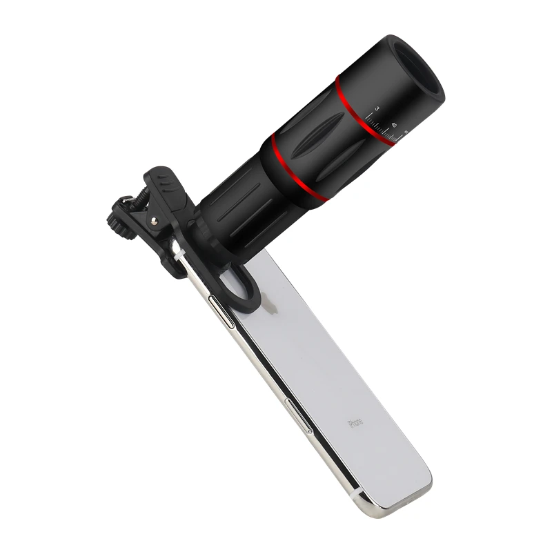 Монокулярный объектив камеры мобильного телефона 18X телескоп зум-объектив для iPhone9 8 X Redmi7 P30 P20 samsung смартфонов для кемпинга пеших прогулок