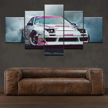 

Modern HD Printed Canvas Painting 5 Piece Wall Art Modular Picture Home Decor Drifting Smoke Poster