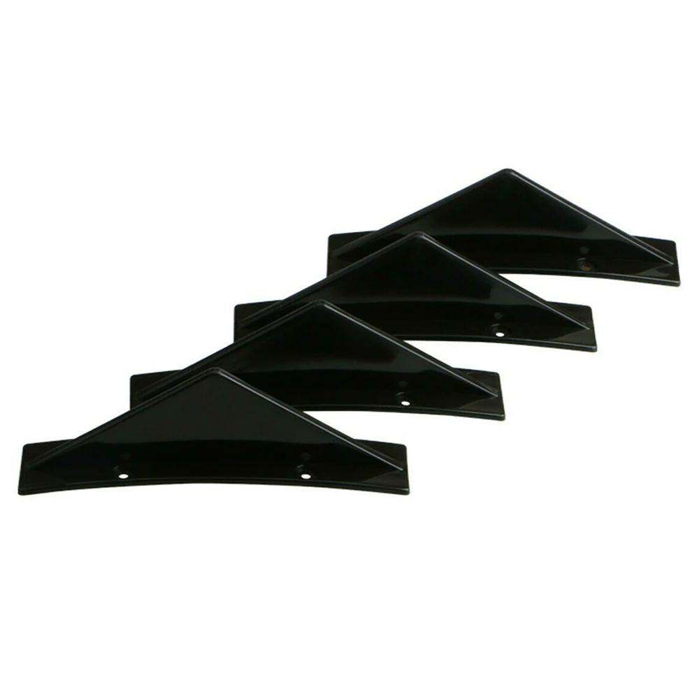 Glossy black 4pcs