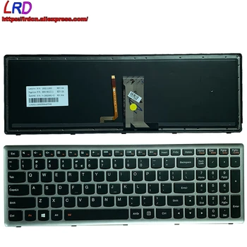 

New Original US English Backlit Keyboard for Lenovo Z710 U510 Laptop 25211350 25211381 25211319 25205669 25205639 25205609