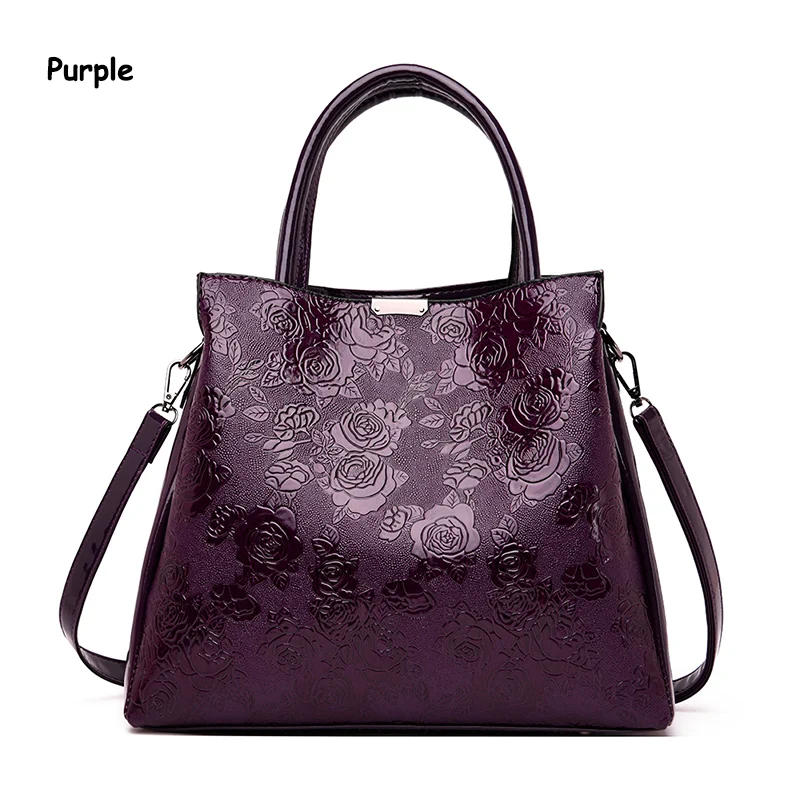 Винтажная женская сумка с рельефными цветами, Большая вместительная женская сумка, новая модная сумка, высококачественная повседневная