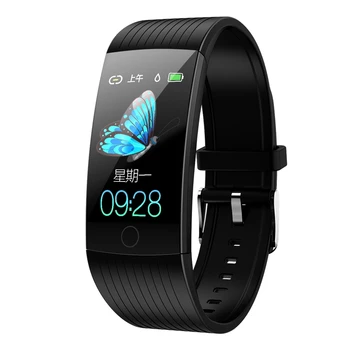 

Q18 Smart Bracelet 1.14 Inch Full Color Screen Ip68 Waterproof Heart Rate Blood Pressure Detection Incoming Call Reminder Inform