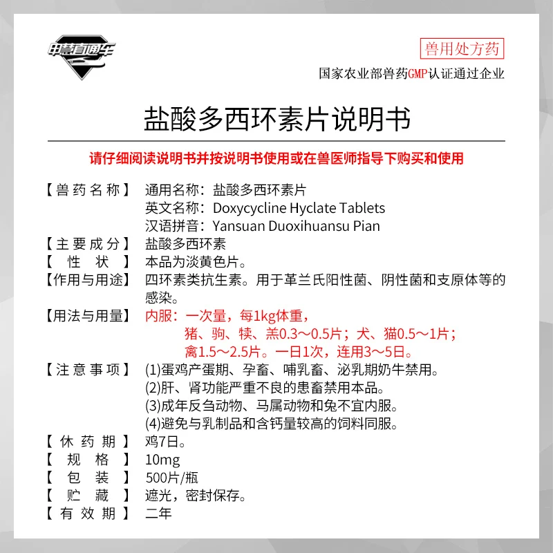 Doxycycline pastillas