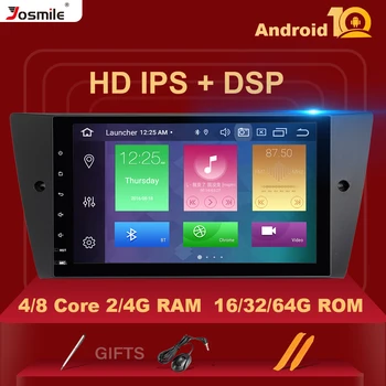 

8 Core 4GB 64G 1 Din Android 10 Car Multimedia Player For BMW E90/E91/E92/E93 Radio GPS Navigation Stereo DVD head Unit IPS DSP