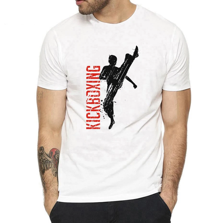 Boxinger Jiu-Jitsu Мужская футболка Муай Тай Блиц дзюдо кикбоксинг каратэ корейский Тхэквондо Кунг-фу Самурай крутая Harajuku футболка