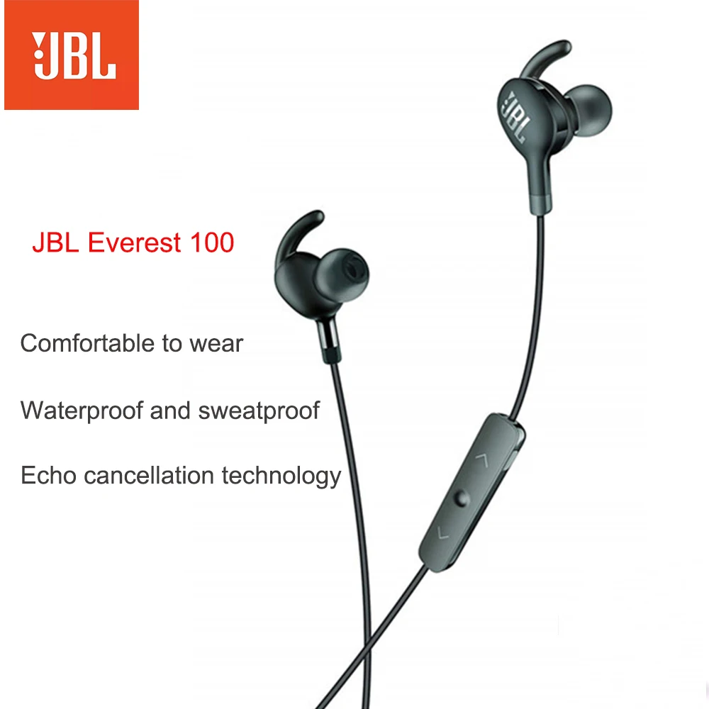 Jbl Everest 100 Bluetooth Sports Headphones In-ear Wireless Bluetooth  Earphone With Mic Jbl Wireless Earbuds Gaming Headset - Earphones &  Headphones - AliExpress