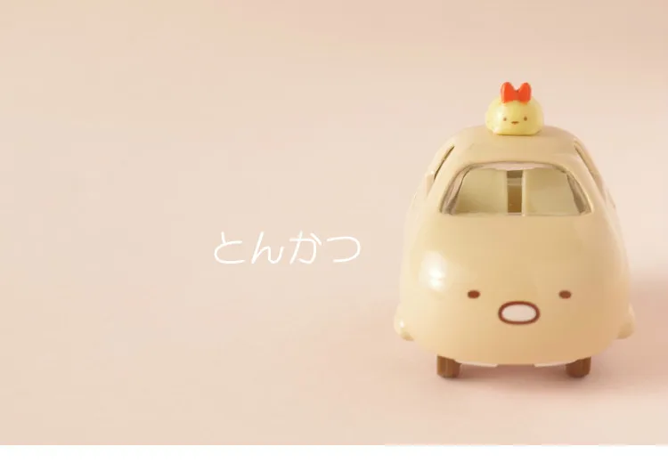 Подлинная Такара TOMY TOMICA 1: 64 Sumikkogurashi Sumikko 4 разных стиля, модель автомобиля, игрушки, изысканные подарки, игрушки для детей