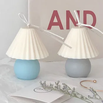 

Mini Table Lamp Shape Candle Mold Table Lamp Design Handmade Candle Making Acrylic Molds For DIY Candle Making Tools