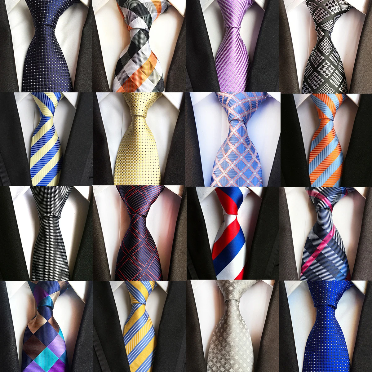 Модный Полосатый клетчатый мужской галстук, красный, синий, серый классический галстук для шеи, для отдыха, бизнеса, свадьбы, высокое качество, 8 см шелковый галстук