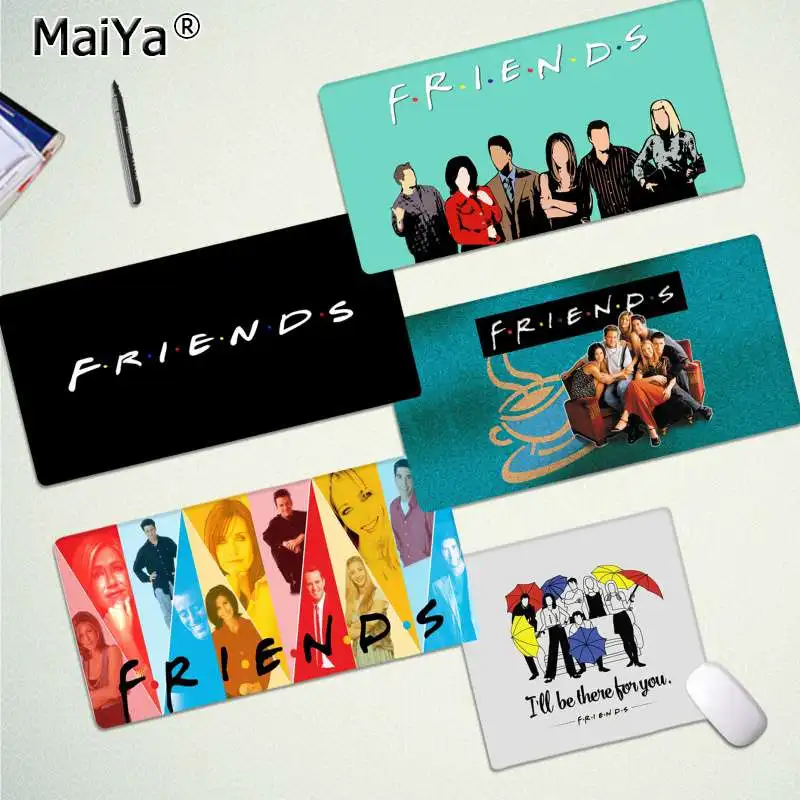 Maiya Cool New Friends ТВ шоу геймер игровые коврики коврик для мыши большой коврик для мыши клавиатуры коврик