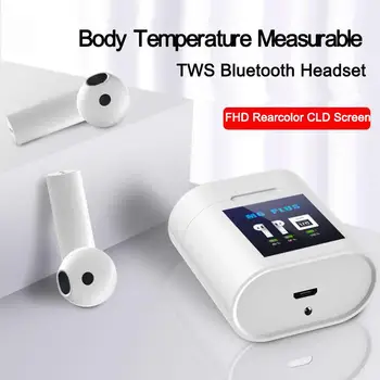 

M6 PLUS wireless Bluetooth headset Bluetooth 5.0 touchable headset LCD for Xiaomi / iPhone headset