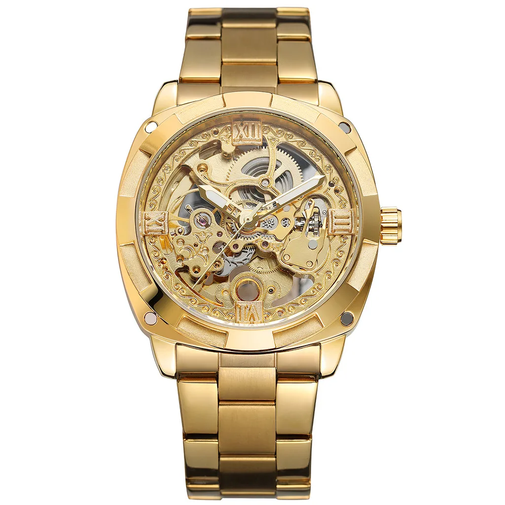 

Hollow Waterproof Steel Belt Men's Watch Men's Watch Automatic Mechanical Watch