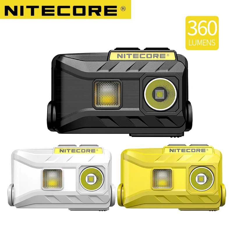Nitecore NU25 светодиодный Перезаряжаемые фары 360 люмен Трехместный Выходы легкий фар