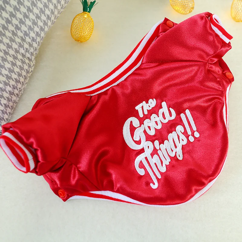 酒红字母棉夹克4