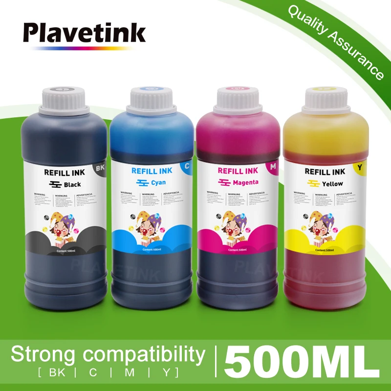 

Plavetink 500 мл чернильные чернила для принтера Epson T1281 T0921 T0731 T1631 T0631 T0711 T1811 T1971 картриджи для заправки резервуара СНПЧ