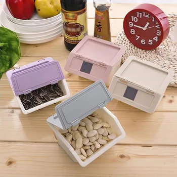 

1Pc Multi-purpose Snack Storage Box With Lid Office Desktop Mini Stationery Holders Case, Bathroom Cosmetic Sundries Organizer