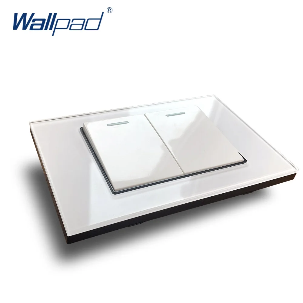 2 gang 2 way parede interruptor 04