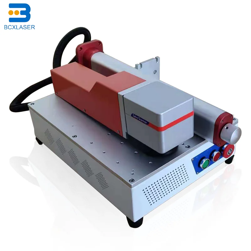 10w Fiber Laser Marking Machine with Rotary 30W Raycus Metal Engraving Machine Good Price 2020 Hot Sell