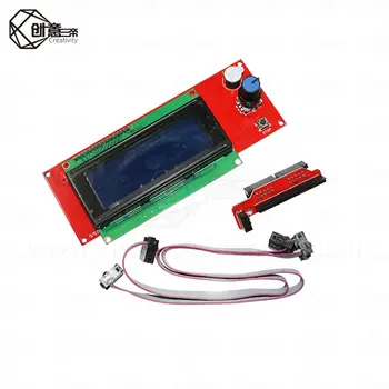 

1PCS 2004 LCD Display 3D Printer Reprap Smart Adapter Controller Reprap Ramps 1.4 LCD 2004 Controller with SD Card Slot