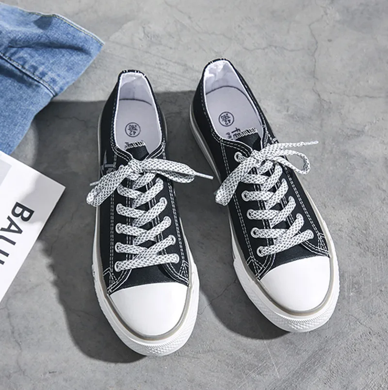 Изящные Современные удобные парусиновые кроссовки Gracie's Store мужские и женские