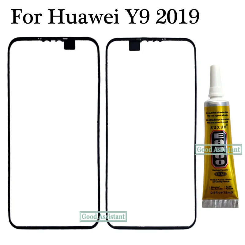 Для huawei Y9 JKM-L21 JKM-L22/Enjoy 9 plus Передняя Корпус Шасси пластина ЖК-рамка дисплея рамка лицевой панели(без ЖК-дисплея)+ клей