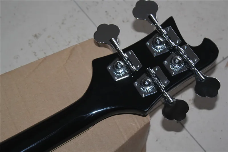 Factory direct wholesale Newest Custom black Bass Guitar 4 Strings 4003 Electric Bass