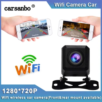 

Professional Wifi Rear Side Camera HD BackUp Wifi RearView Camera Car Front/Rear View Cameras HD Reversing wireless camera New